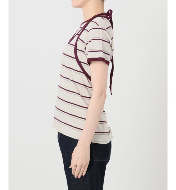 SLOBE IENA「《2枚セット/予約》ホルターネックボーダーTセット」|Tシャツ・カットソー|