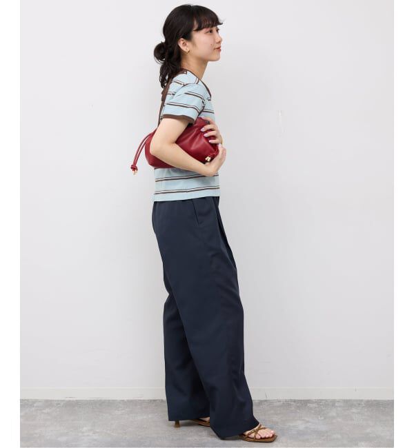 SLOBE IENA「《2枚セット/予約》ホルターネックボーダーTセット」|Tシャツ・カットソー|