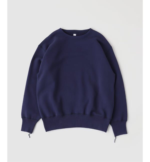 EDIFICE「ETS.MATERIAUX(マテリオ) 100-year-old brushed スウェット」|スウェット・ジャージ|ネイビー