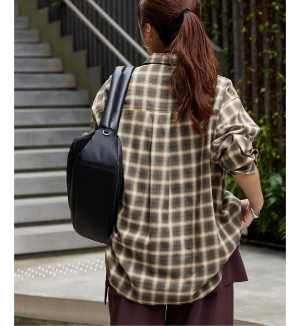 JOURNAL STANDARD「ウールミックスボイルチェックシャツ」|シャツ・ブラウス|