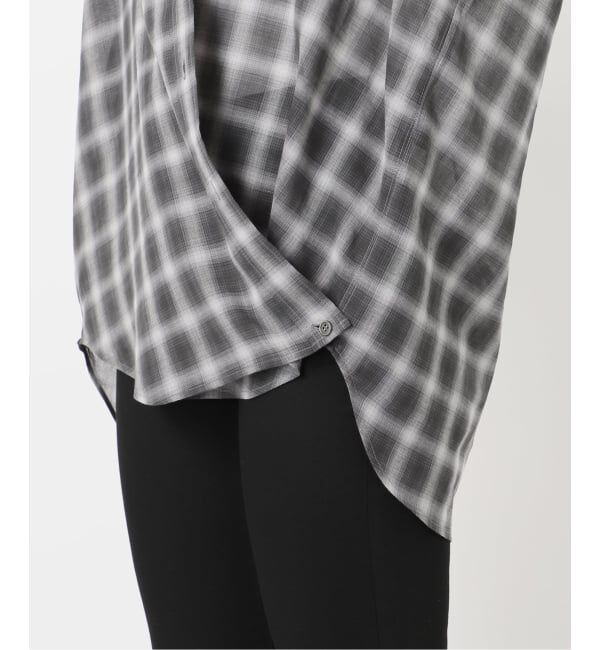 JOURNAL STANDARD「ウールミックスボイルチェックシャツ」|シャツ・ブラウス|