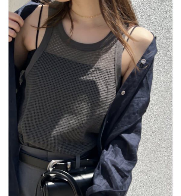 JOURNAL STANDARD「《追加》メッシュノースリーブ」|タンクトップ|