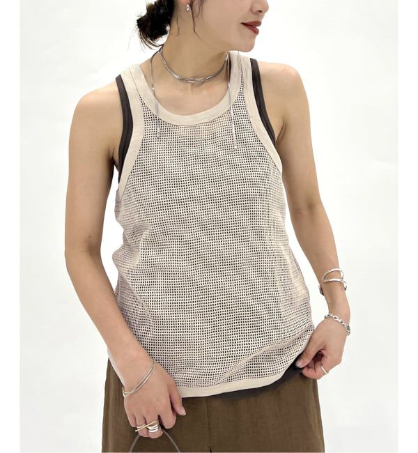 JOURNAL STANDARD「《追加》メッシュノースリーブ」|タンクトップ|