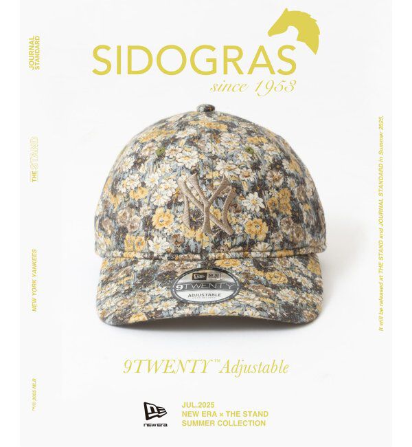 JOURNAL STANDARD「NEW ERA / ニューエラ 別注 SIDOGRAS FLOWER NYY 920」|キャップ・キャスケット|グリーン A