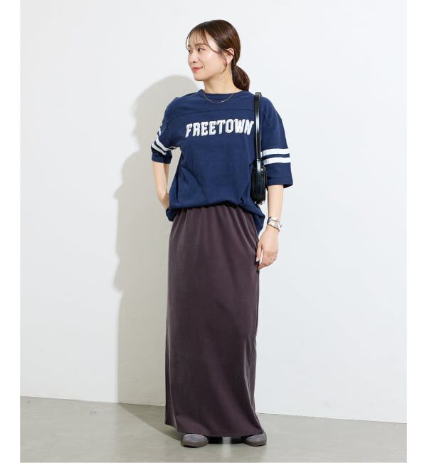 JOURNAL STANDARD「《追加4》フィブリルキュプラジャージーマキシスカート」|スカート|