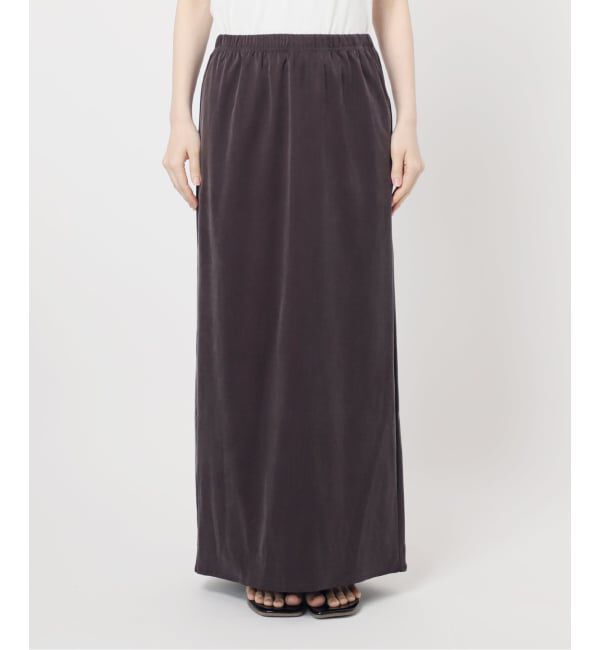 JOURNAL STANDARD「《追加4》フィブリルキュプラジャージーマキシスカート」|スカート|