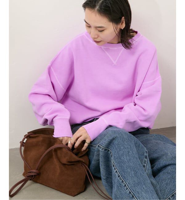 JOURNAL STANDARD「【RIDING HIGH/ライディングハイ】ガンリョウゾメスウェット」|スウェット・ジャージ|パープル