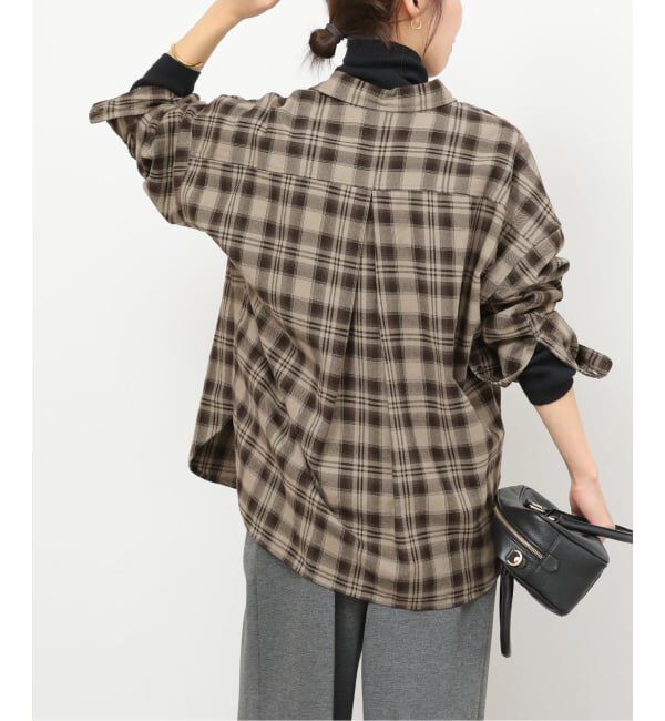 JOURNAL STANDARD relume「CHECKオーバーサイズシャツ」|シャツ・ブラウス|