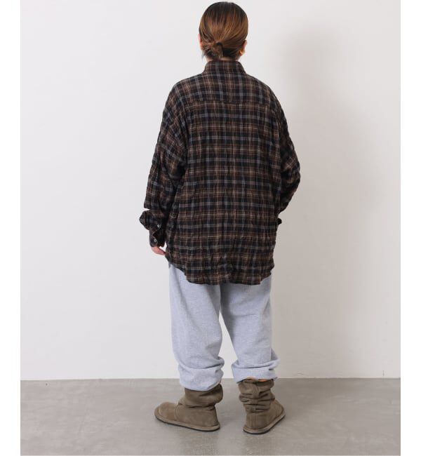 journal standard luxe「シャーリングチェック Big-BD-シャツ」|シャツ・ブラウス|