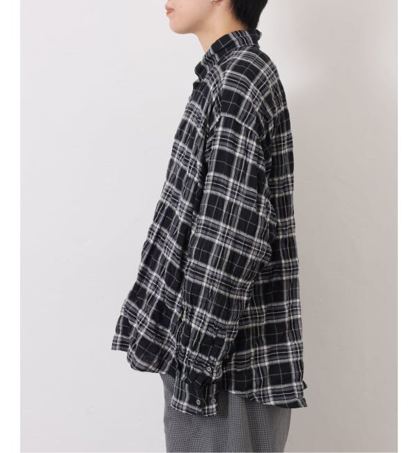 journal standard luxe「シャーリングチェック Big-BD-シャツ」|シャツ・ブラウス|