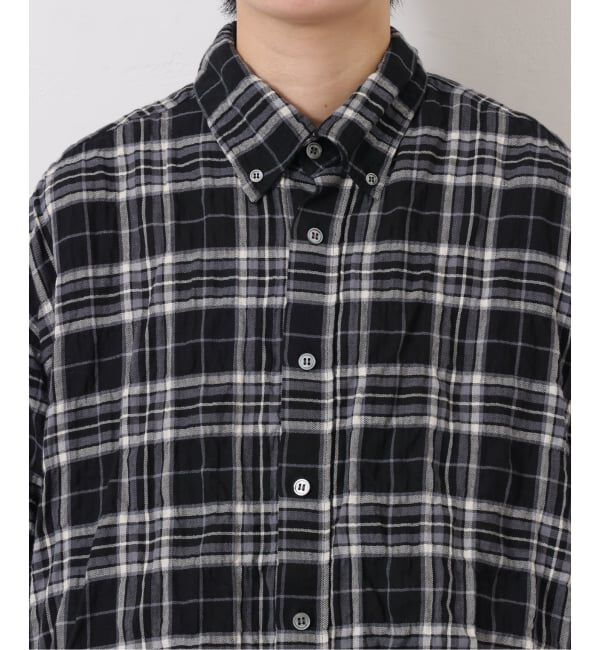 journal standard luxe「シャーリングチェック Big-BD-シャツ」|シャツ・ブラウス|