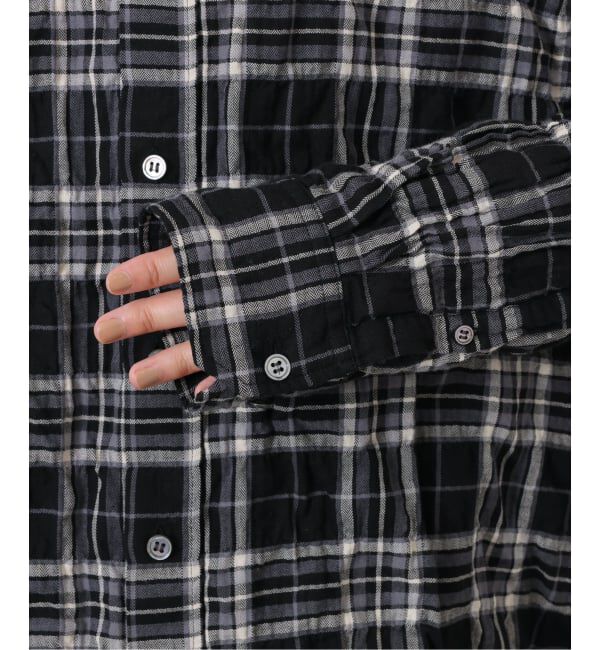 journal standard luxe「シャーリングチェック Big-BD-シャツ」|シャツ・ブラウス|