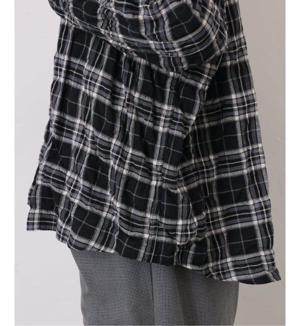 journal standard luxe「シャーリングチェック Big-BD-シャツ」|シャツ・ブラウス|