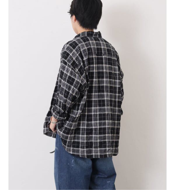 journal standard luxe「シャーリングチェック Big-BD-シャツ」|シャツ・ブラウス|