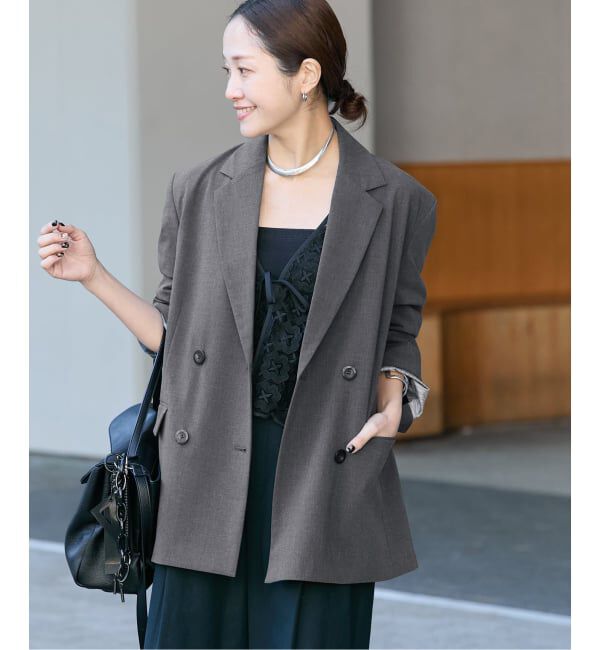 JOURNAL STANDARD「《追加2》2WAYトロジャケット」|テーラードジャケット|グレー