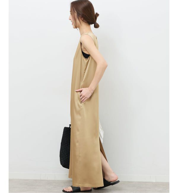 JOURNAL STANDARD relume「《予約》サテンノースリーブワンピース」|ワンピース|