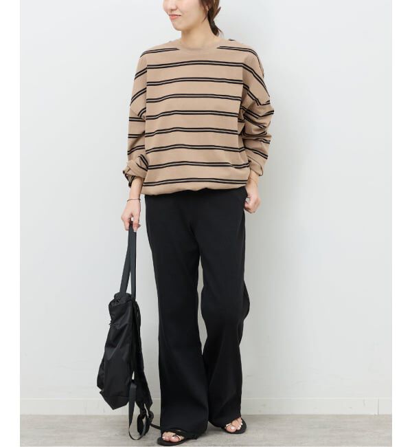 JOURNAL STANDARD relume「《予約》リブジャージーフレアパンツ」|その他|