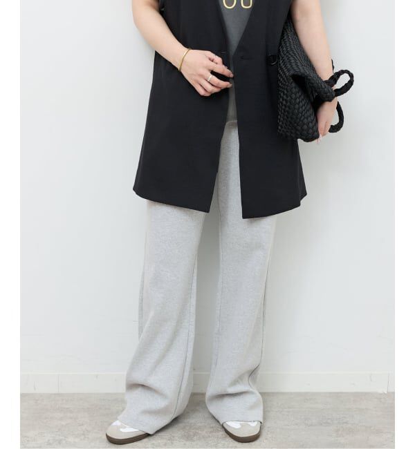 JOURNAL STANDARD relume「《予約》リブジャージーフレアパンツ」|その他|