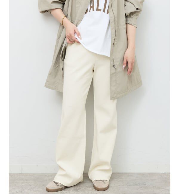 JOURNAL STANDARD relume「《予約》リブジャージーフレアパンツ」|その他|