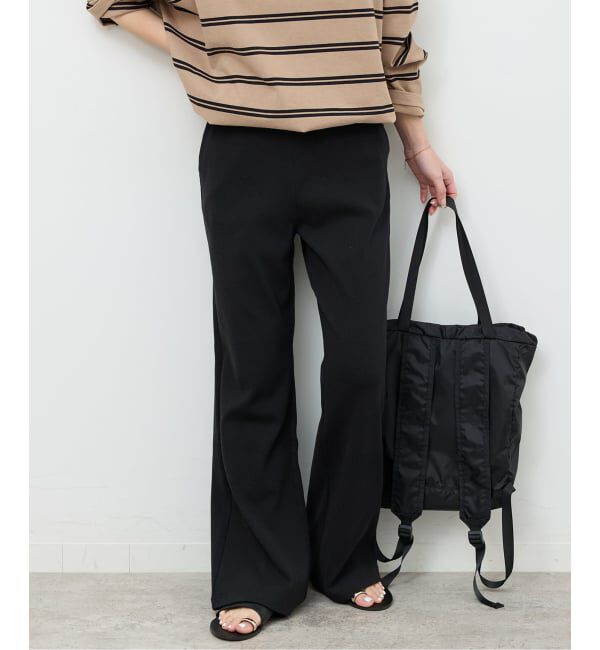 JOURNAL STANDARD relume「《予約》リブジャージーフレアパンツ」|その他|