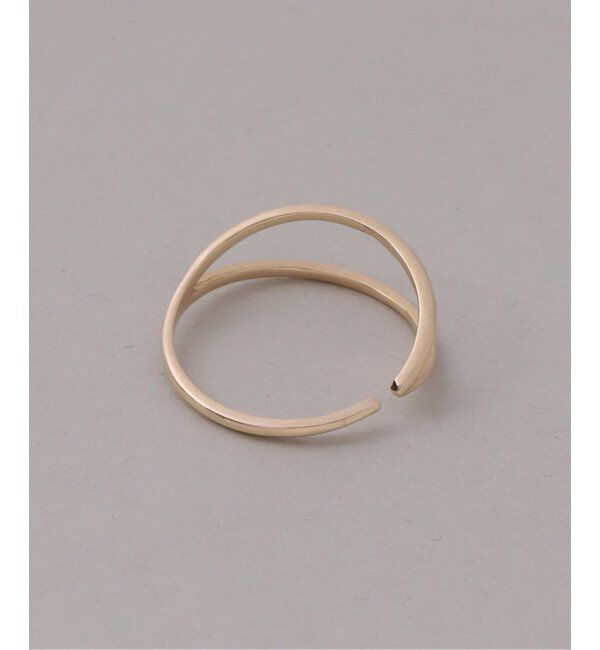 Lilas by Spick&Span「V型フォークリング K10」|リング|