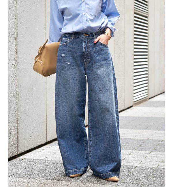 Spick and Span「《追加2》5 1/2 BAGGY DENIM」|デニム|