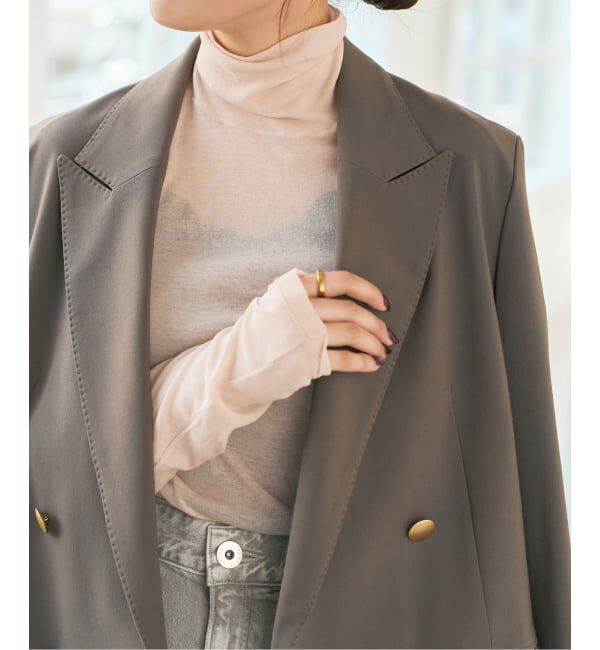 Spick and Span「《新色有り / 追加2》シアーハイネックプルオーバー」|Tシャツ・カットソー|