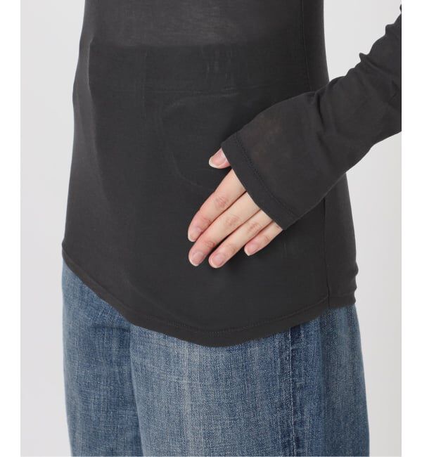 Spick and Span「《新色有り / 追加2》シアーハイネックプルオーバー」|Tシャツ・カットソー|