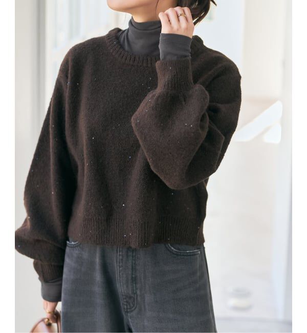 Spick and Span「《新色有り / 追加2》シアーハイネックプルオーバー」|Tシャツ・カットソー|