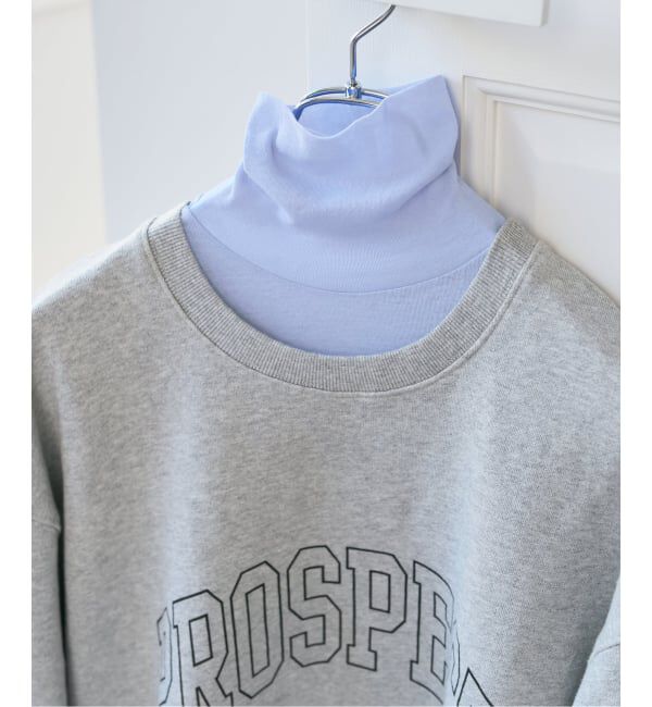 Spick and Span「《新色有り / 追加2》シアーハイネックプルオーバー」|Tシャツ・カットソー|サックスブルー