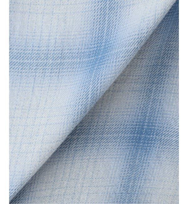 FRAMeWORK「INDIGO CHECKオーバーシャツ」|シャツ・ブラウス|