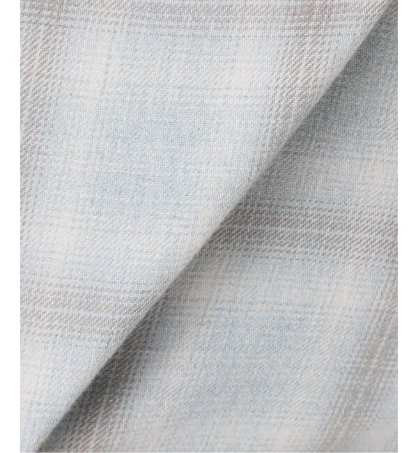 FRAMeWORK「INDIGO CHECKオーバーシャツ」|シャツ・ブラウス|