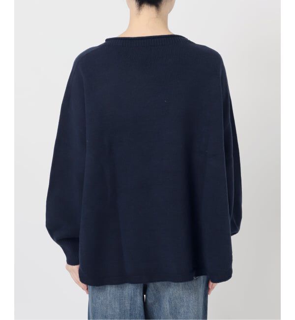 Spick and Span「バルキーヤーンルーズボートネックニット」|ニット・セーター|