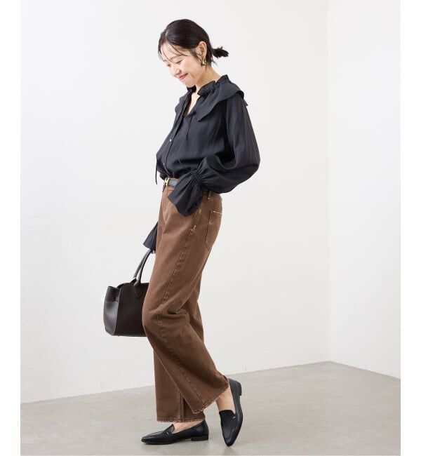  「《追加》スクエアステッチソフトローファー」|ローファー|