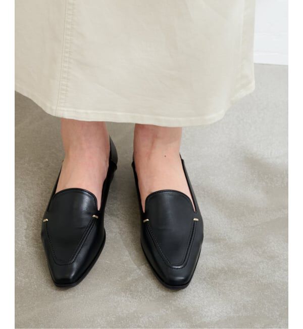  「《追加》スクエアステッチソフトローファー」|ローファー|