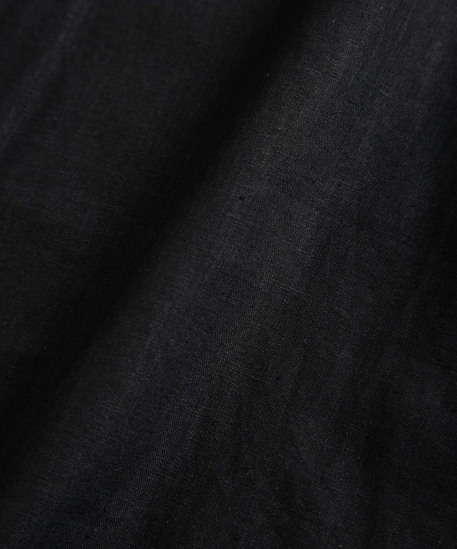 nano･universe「アンチスメルリネン バンドカラーシャツ 長袖」|シャツ・ブラウス|