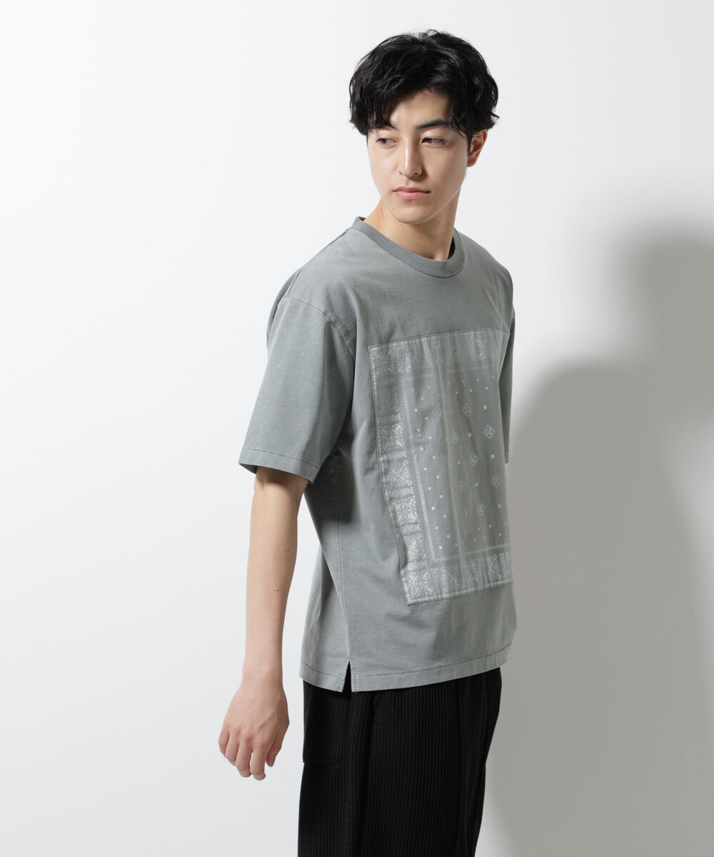 nano･universe「ピグメントクラフトTシャツ 半袖」|Tシャツ・カットソー|