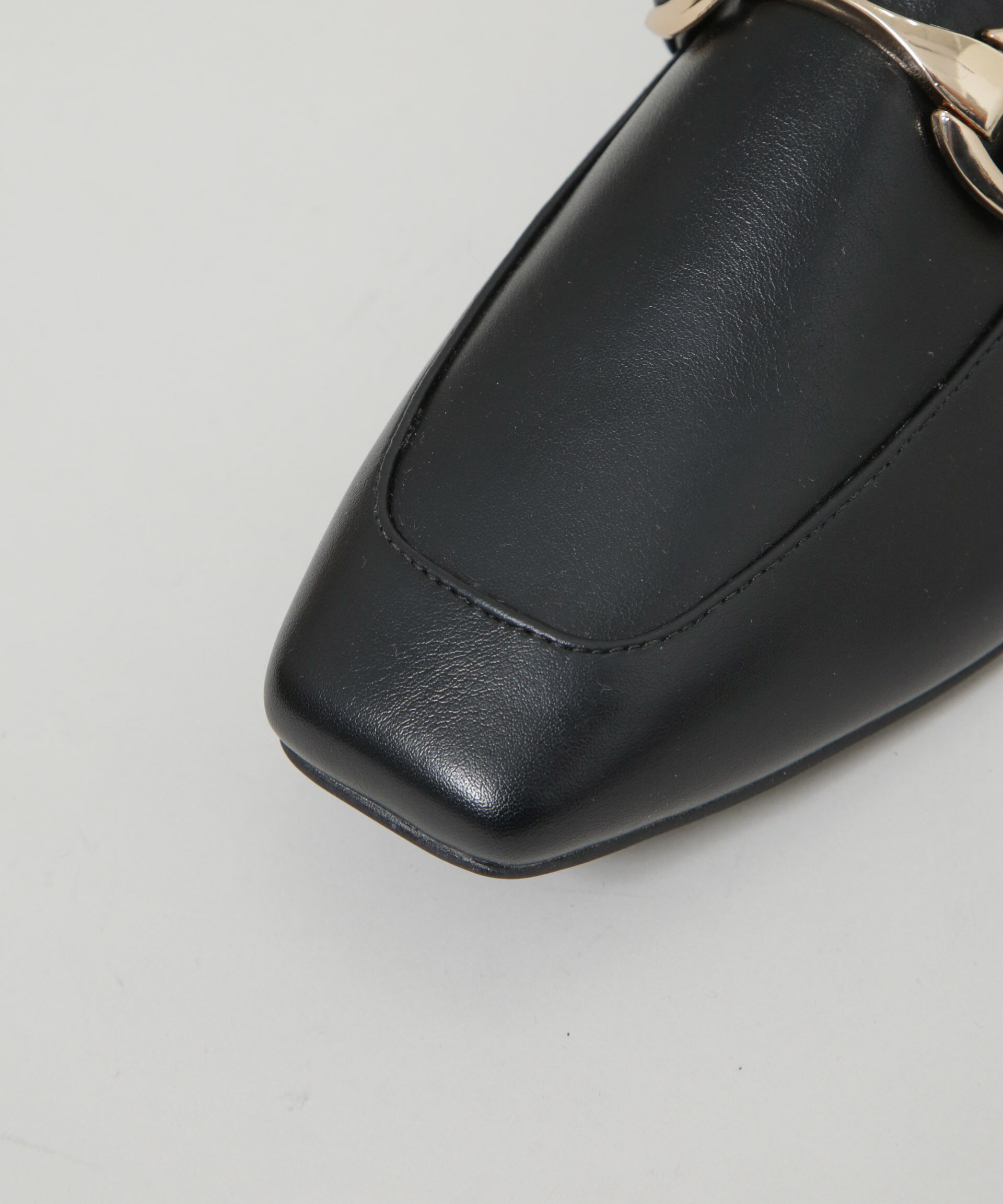 nano･universe「スクエアトゥバックル付きローファー」|ビジネス・ドレスシューズ|