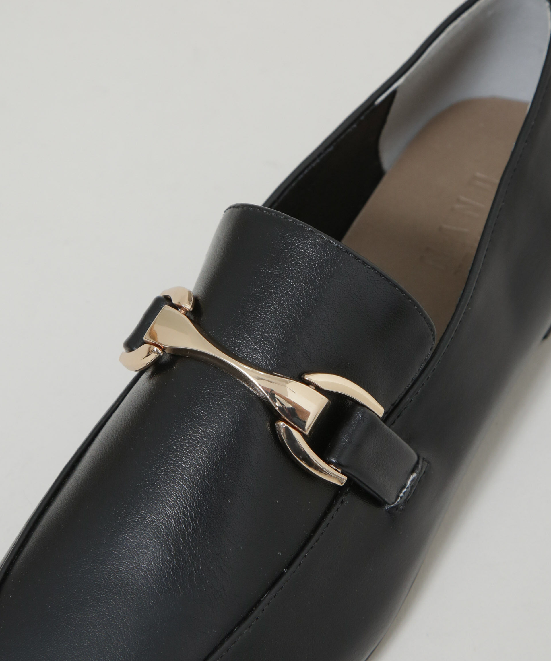 nano･universe「スクエアトゥバックル付きローファー」|ビジネス・ドレスシューズ|