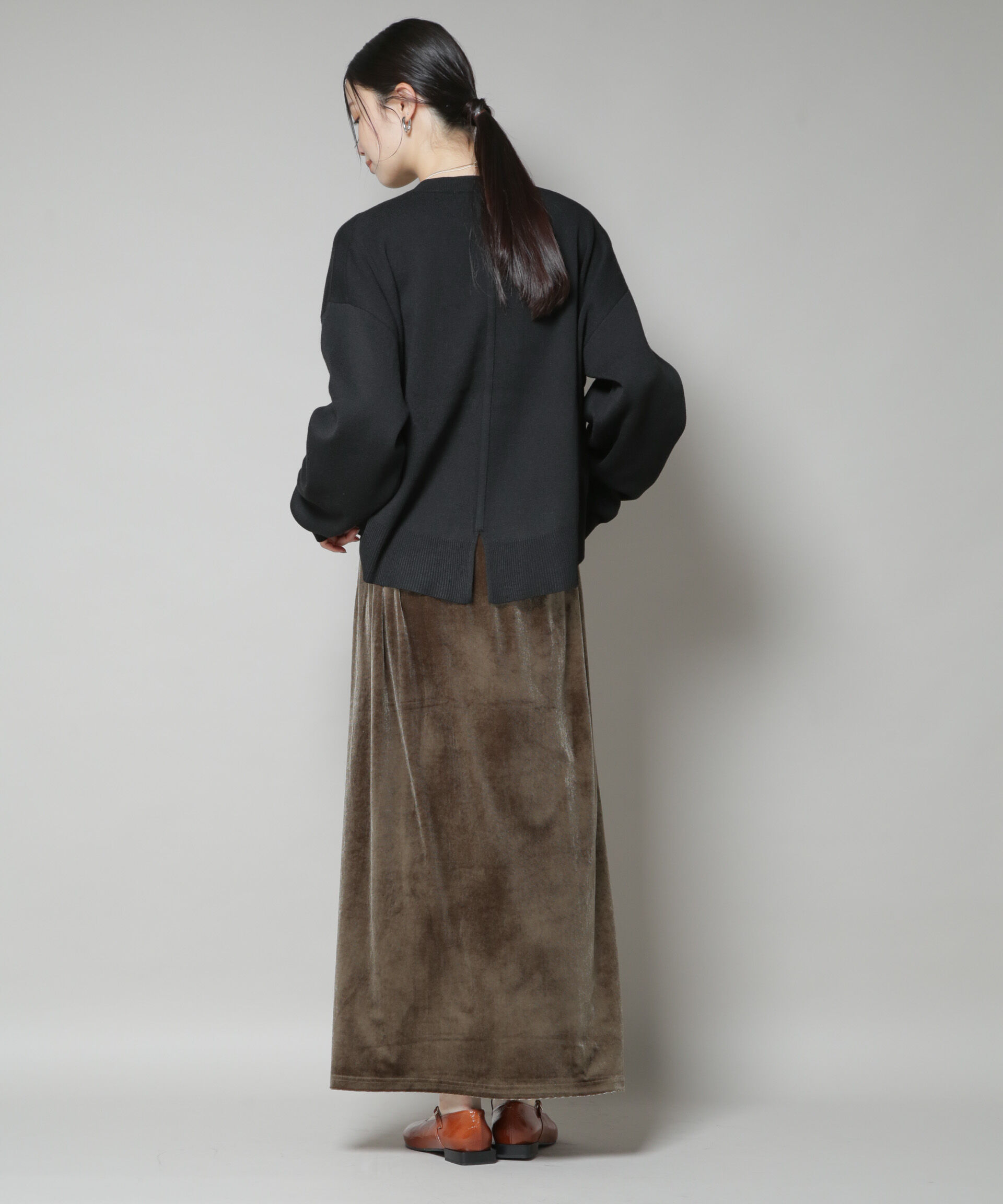 nano･universe「毛玉抑制ニットプルオーバー(セットアップ可)」|ニット・セーター|