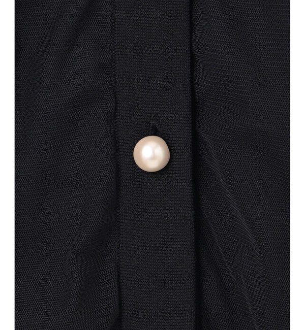 組曲「【WEB限定】チュールニット ブルゾン」|カーディガン|