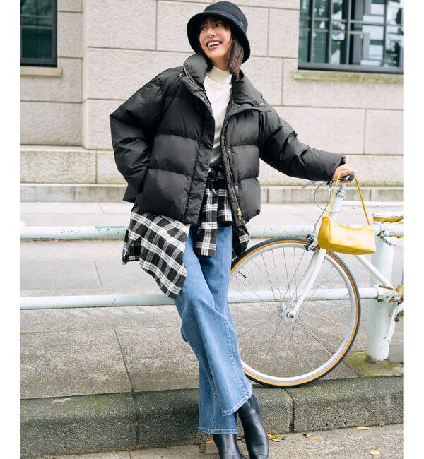 23区「【洗える】ブラッシュド ビエラチェック シャツ」|シャツ・ブラウス|