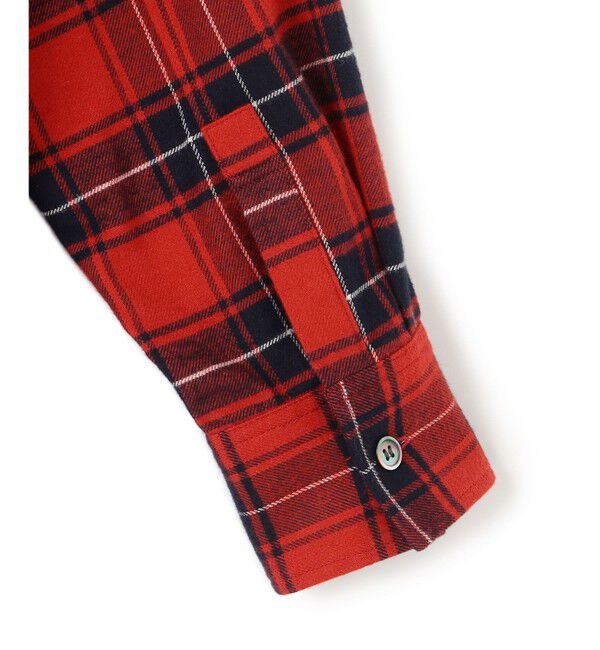 23区「【洗える】ブラッシュド ビエラチェック シャツ」|シャツ・ブラウス|