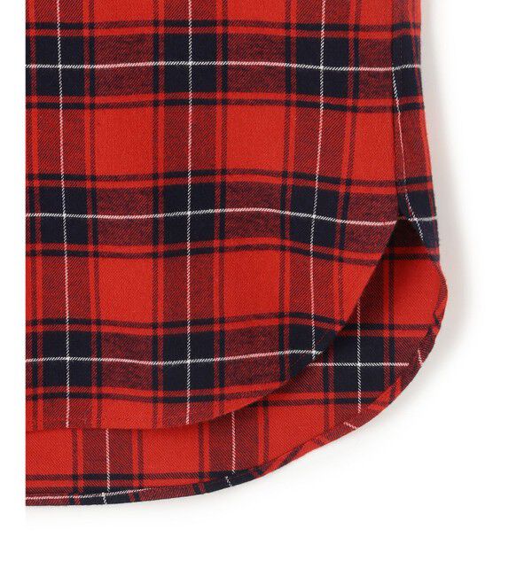 23区「【洗える】ブラッシュド ビエラチェック シャツ」|シャツ・ブラウス|