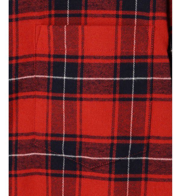 23区「【洗える】ブラッシュド ビエラチェック シャツ」|シャツ・ブラウス|