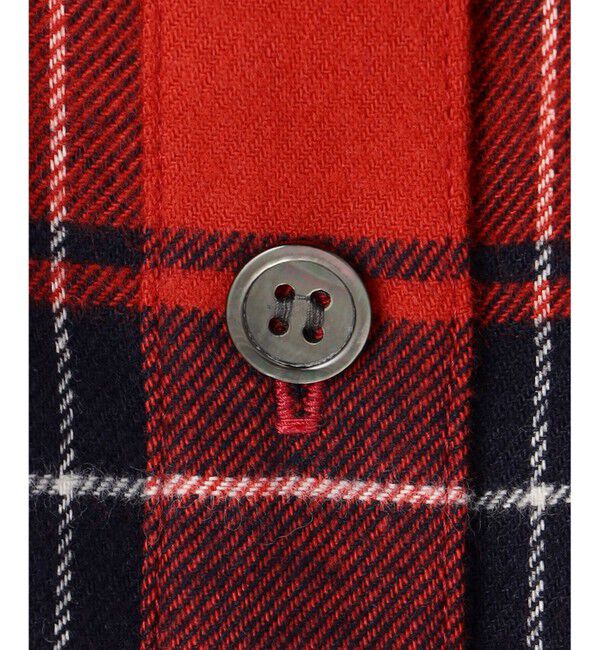 23区「【洗える】ブラッシュド ビエラチェック シャツ」|シャツ・ブラウス|