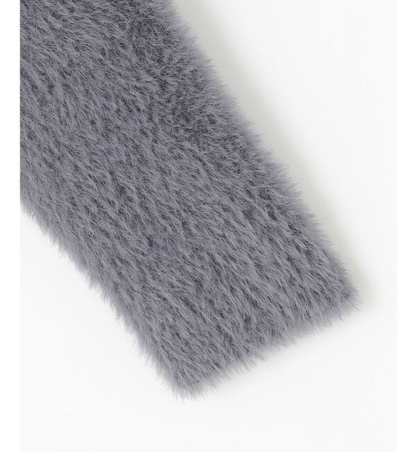 ANY SIS「フェザーニット ジャケット」|カーディガン|