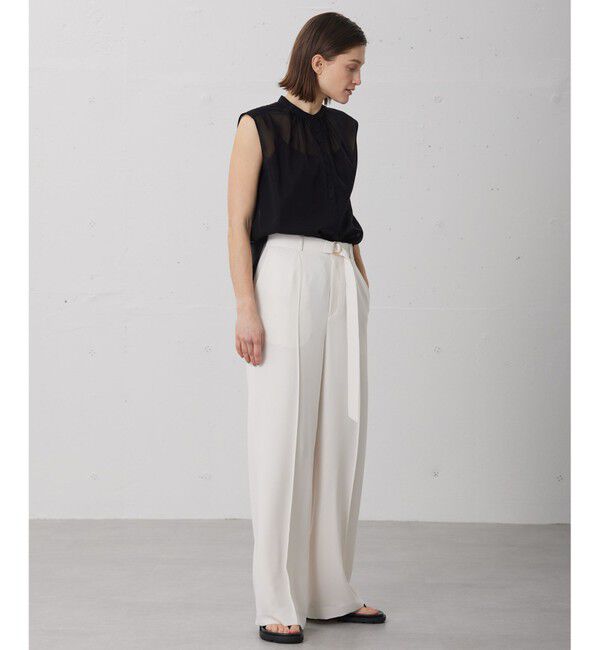 BEIGE,「【WEB限定】ODILON / シアーブラウス」|シャツ・ブラウス|