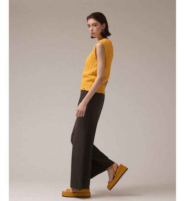 GRACE CONTINENTAL「パッチワークニットトップ」|その他|