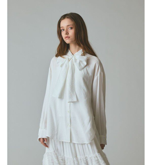 Grace Class「ボウタイシアーシャツ」|シャツ・ブラウス|